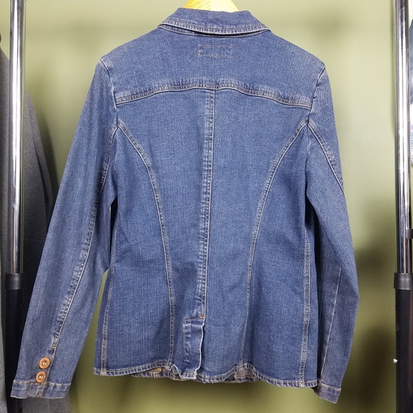 Women's VTG Levi's Denim Jacket Size L - Picture 6 of 6
